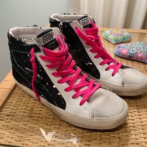 Size 38 Golden Goose Slide Sneakers